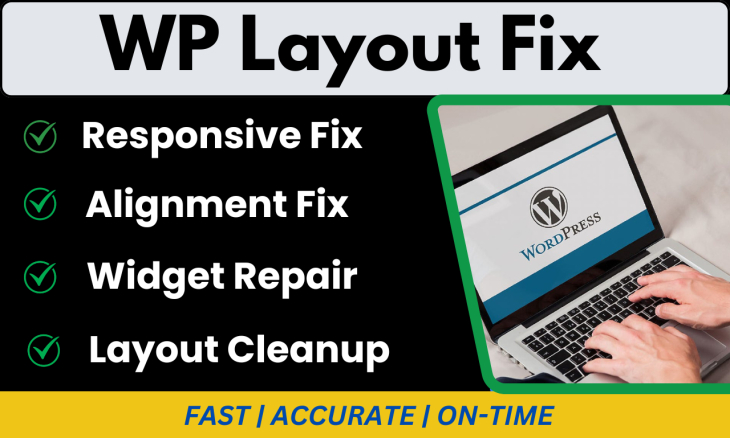 I will Fix Minor WordPress Layout & Styling Issues
